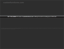 Tablet Screenshot of customfurnitures.com